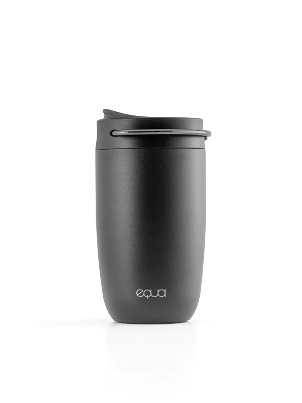 Equa Cup stainless Steel and thermally Insulated.