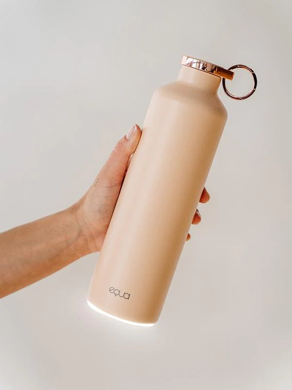 Equa Pink Blush Smart Thermo Bottle